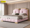 Luxurious Modern Leather Bed  Lixra