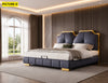 Luxurious Modern Leather Bed  Lixra
