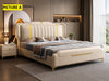 Luxurious Exquisite Spacious Leather Bed / Lixra