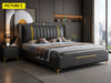 Luxurious Exquisite Spacious Leather Bed / Lixra