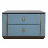 Modern Rectangular Velvet Fabric Upholstered Bed / Lixra