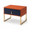 Stylish Quilted Leather Upholstered Bed with Headboard / Lixra