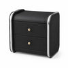 Elegant Button Tufted Design Leather Bed / Lixra