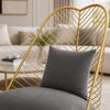 Set Of 2 Metallic Accent Chair / Lixra