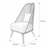 Set Of 2 Metallic Accent Chair / Lixra