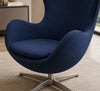 Modern Curvy Design Fabric Accent Chair / Lixra