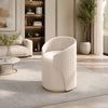 Contemporary Soft Leather Accent Chair / Lixra