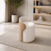 Contemporary Soft Leather Accent Chair / Lixra
