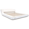 Elementary Design Leather Bed With LED Lights / Lixra