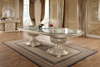 Brusten European Craved Glass Dining Table Set / Lixra