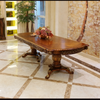 Brusten Rectangular European Wooden Dining Table / Lixra