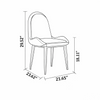 Mid-Century Modern Dining Room Chair for 4