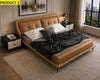 Luxurious Design Rectangular Leather Bed / Lixra