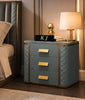 Set Of 2 Triple Drawer Nightstand / Lixra