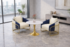 Modern Accent Chair With Leather Upholstery / Lixra