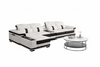 L-shaped Dynamic And Simple Leather Sectional Sofa / Lixra