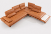 Luxurious Contemporary Style Cozy Leather Sectional Sofa Set / Lixra