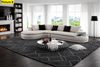 Concrete French Style Cozy Leather Sectional Sofa Set / Lixra