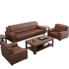 3-Piece Modern Leather Sofa Set