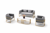 Contemporary Indoor 3-Pcs Fabric Sofa Set / Lixra