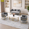Contemporary Indoor 3-Pcs Fabric Sofa Set / Lixra