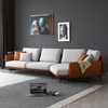 Luxurious Fabric Sectional Sofa for Living Room / Lixra