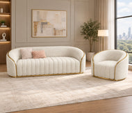 2-Pcs Best Modern Fabric Sofa-Set