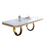 Modern Creative Marble-Top Dining Table / Lixra