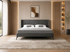 Luxurious Elementary Design Comfy Leather Bed / Lixra