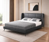 Luxurious Elementary Design Comfy Leather Bed / Lixra