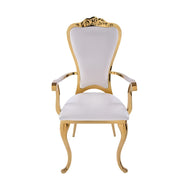 Elegant Leather Dining Chairs Set for 4 / Lixra