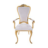 Elegant Leather Dining Chairs Set for 4 / Lixra