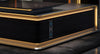 Luxurious LED Wooden Executive Computer Desk / Lixra