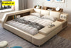 Contemporary Design Multipurpose Leather Bed / Lixra