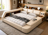 Contemporary Design Multipurpose Leather Bed / Lixra