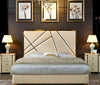 Contemporary Modernistic Comfort Leather Bed / Lixra