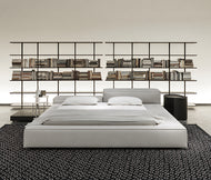 Contemporary Trailblazing Design Comfy Fabric Bed / Lixra