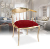 Set Of 4 Velvet Upholstery Dining Chairs / Lixra