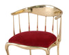 Set Of 4 Velvet Upholstery Dining Chairs / Lixra