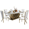 Bodacious Marble Dining Room Set / Lixra