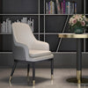 Set Of 4 Luxurious Leather Dining Chairs / Lixra
