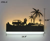 Decorative LED Metal Wall Art Sconces
