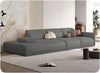 Modern Leather Upholstered Unique Sectional Sofa Set / Lixra