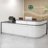 L Shaped Exclusive Design Office Reception Desk / Lixra