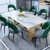Creatively Designed Marble Dining Table Set / Lixra