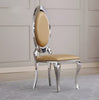Modern Leather Upholstered 4-Piece Dining Chairs / Lixra