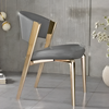 Set Of 4 Comfy Leather Dining Chair / Lixra