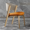 Set Of 4 Comfy Leather Dining Chair / Lixra