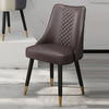Splendid Look Leather Dining Chairs / Lixra