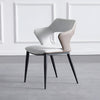 4 Pieces Minimalist Leather Dining Chair / Lixra